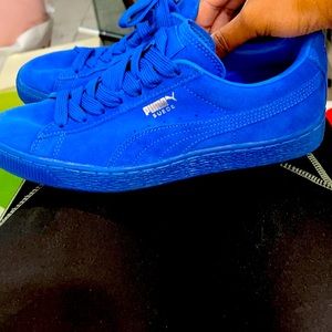 PUMA SUEDE CLASSIC BLUE